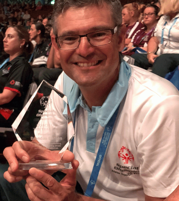 Brendan Barnes – Special Olympics Aust Coach of the Year